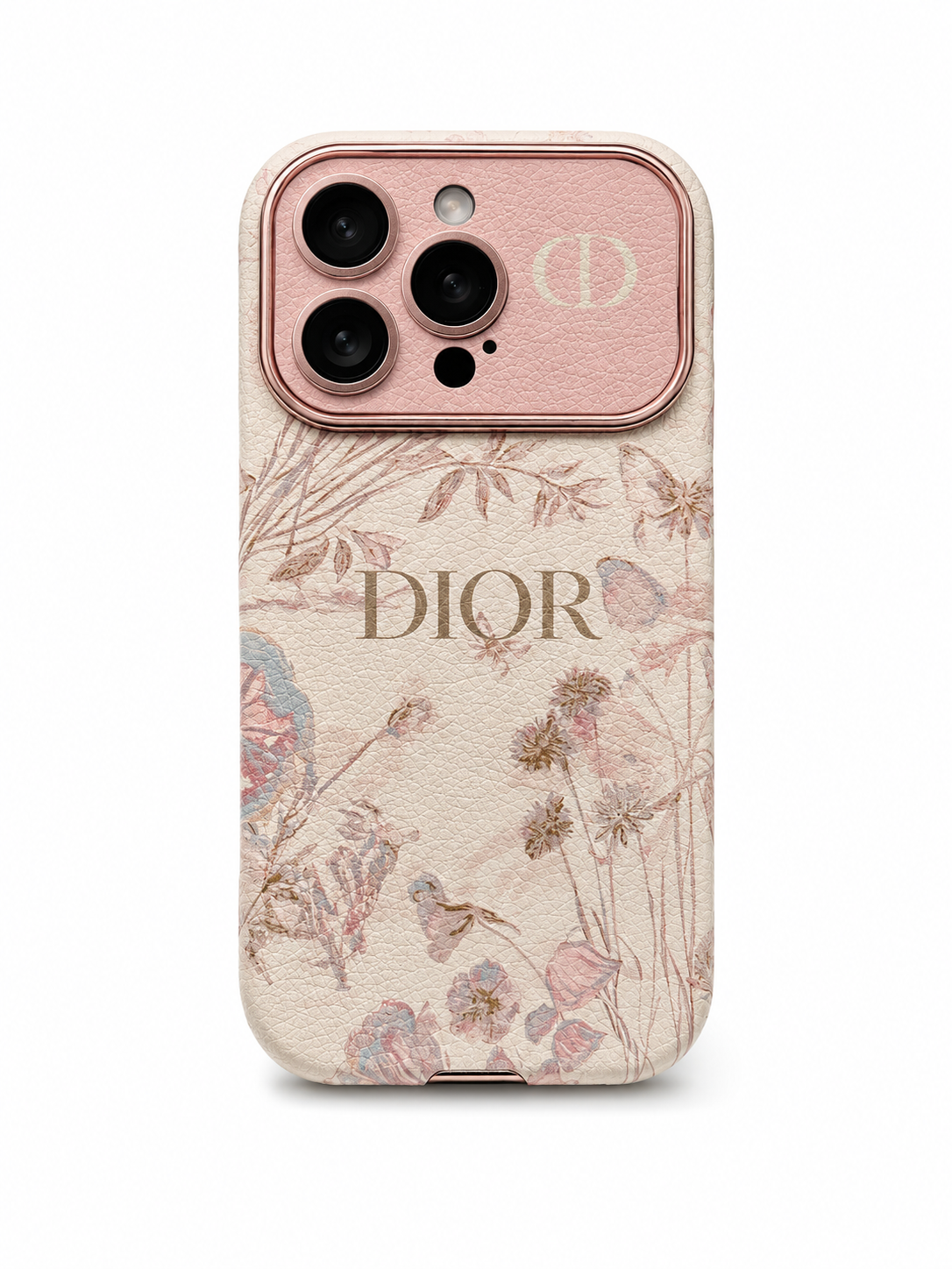 Luxury Floral Designer Protective Case for iPhone 12 to 17 Pro Max